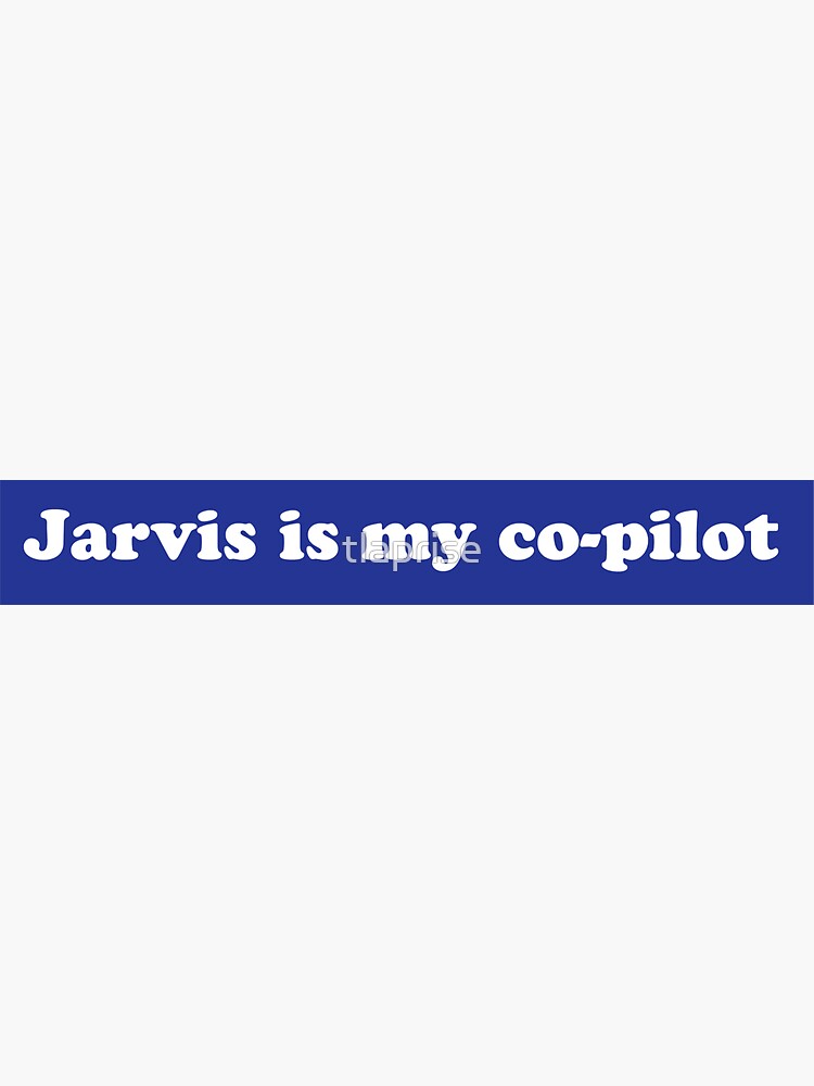 Jarvis is my co-pilot by tlaprise