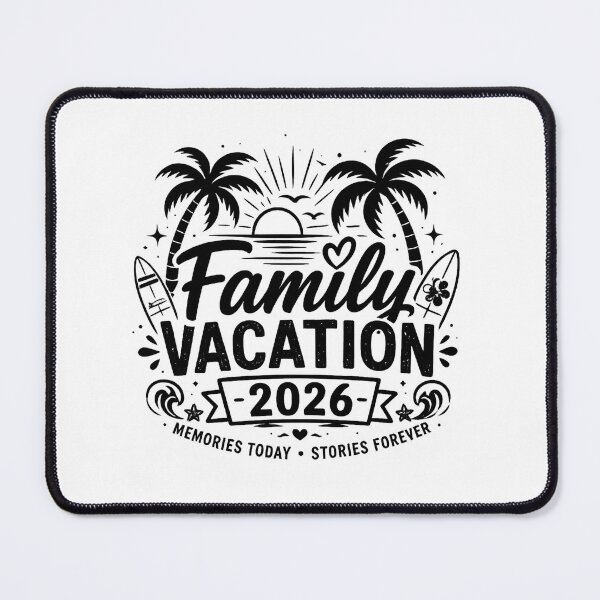 Item preview, Family Vacation 2026 Shirt – Trendy Summer Beach Trip Matching Outfit Palm Tree Sunset Graphic designed and sold by afr-saad.