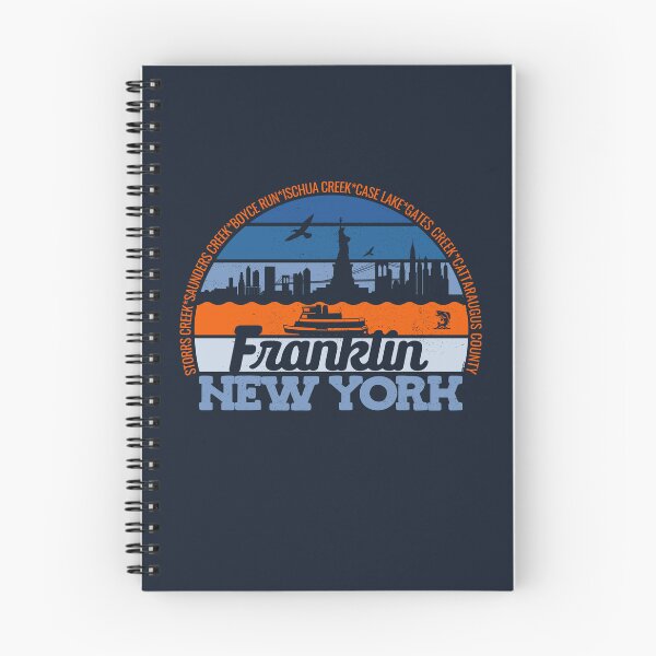 Item preview, Franklin New York Sunset Retro Vintage Local Pride Logo designed and sold by CRHPOD20.