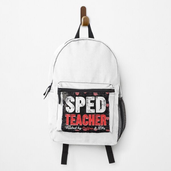 Item preview, SPED Teacher 99% Square | Fueled by Coffee & IEPs | Bold Grunge Teacher Shirt designed and sold by Petringo.