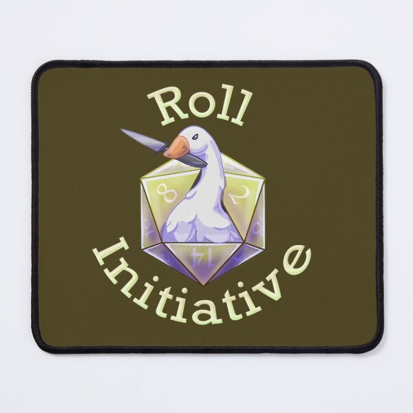 Item preview, Roll Initiative Goose -Yellow designed and sold by -Solarly-.