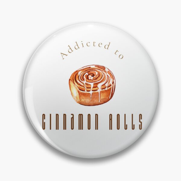 Item preview, Addicted to Cinnamon Rolls Watercolor Wall Art Print designed and sold by MoodsOfMine.