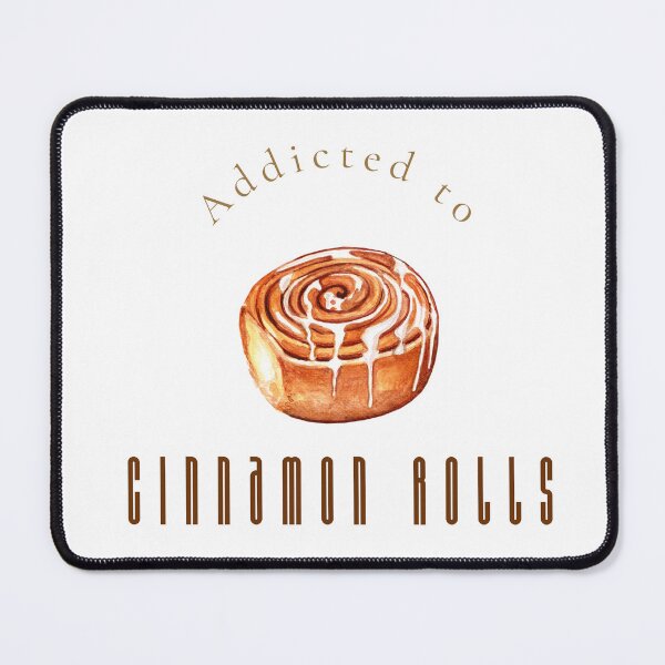 Item preview, Addicted to Cinnamon Rolls Watercolor Wall Art Print designed and sold by MoodsOfMine.