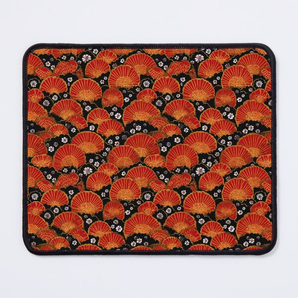 Item preview, Traditional Japanese Fan Sakura Pattern Art designed and sold by NicolasGlowArt.