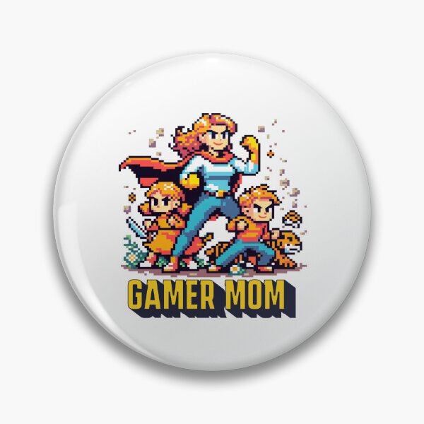 Item preview, Gamer Mom - Pixeled designed and sold by AlmightyWraithCreations.