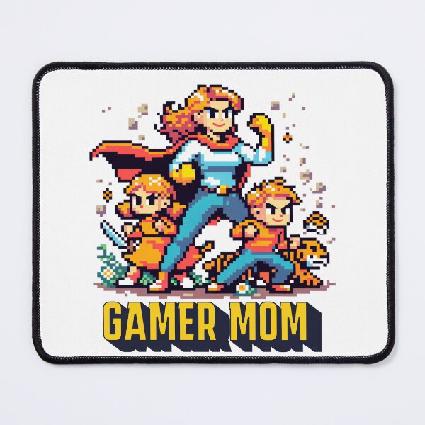 Item preview, Gamer Mom - Pixeled designed and sold by AlmightyWraithCreations.