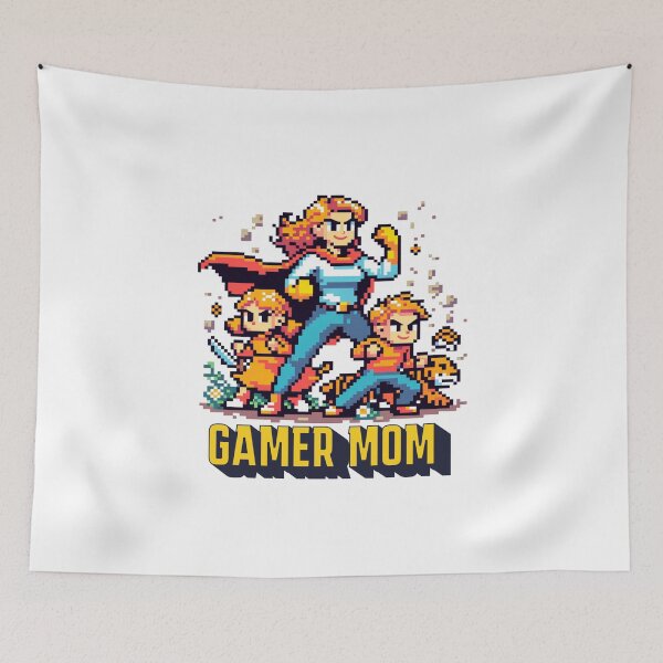 Item preview, Gamer Mom - Pixeled designed and sold by AlmightyWraithCreations.