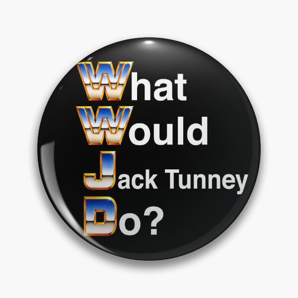 Item preview, "What Would Jack Tunney Do?" WWJD Parody designed and sold by handfuloftights.