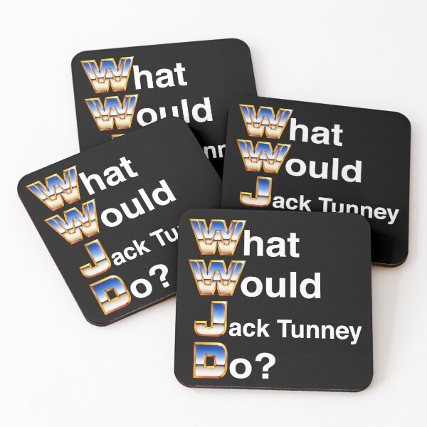 Item preview, "What Would Jack Tunney Do?" WWJD Parody designed and sold by handfuloftights.