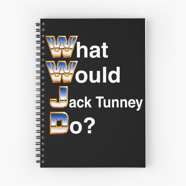 Item preview, "What Would Jack Tunney Do?" WWJD Parody designed and sold by handfuloftights.