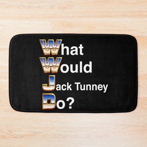 Item preview, "What Would Jack Tunney Do?" WWJD Parody designed and sold by handfuloftights.