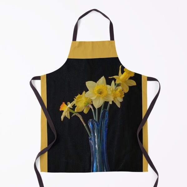 Item preview, Pretty Daffodils in Blue Vase designed and sold by Gerda Grice Photography.