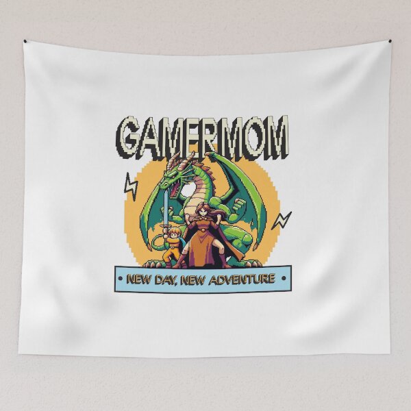 Item preview, Gamer Mom - RPG designed and sold by AlmightyWraithCreations.