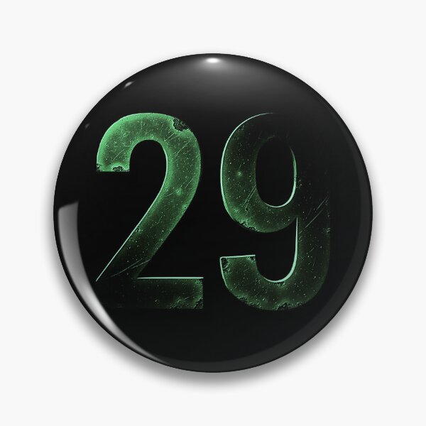 Item preview, Textured Green Number 29 A dark, designed and sold by Creatby7030.