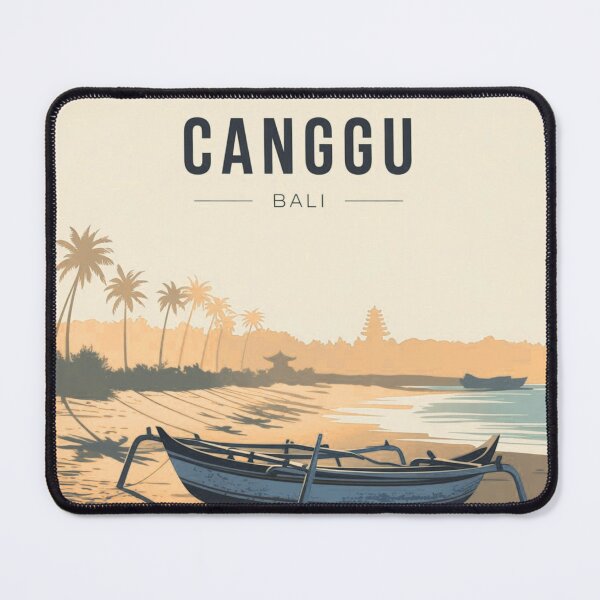 Item preview, Canggu Bali Vintage Sunset Beach Boat designed and sold by YounexxART.