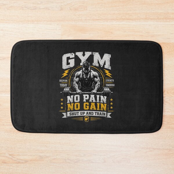 Item preview, No Pain No Gain Shut Up And Train Gym Workout Shirt designed and sold by Drip5.