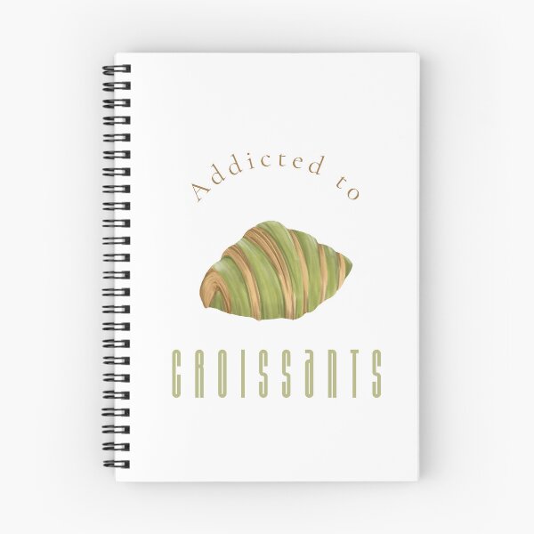 Item preview, Addicted to Croissants Matcha Green Foodie Wall Art Print designed and sold by MoodsOfMine.