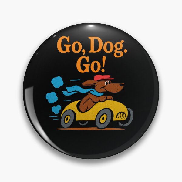 Item preview, Go Dog Go Cartoon Racing Pup designed and sold by SiarheiYur.