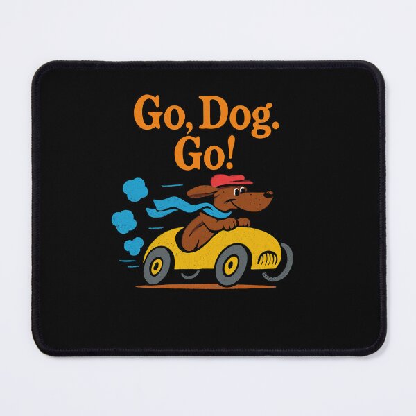 Item preview, Go Dog Go Cartoon Racing Pup designed and sold by SiarheiYur.