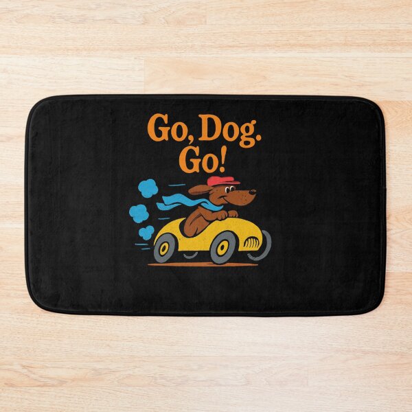 Item preview, Go Dog Go Cartoon Racing Pup designed and sold by SiarheiYur.