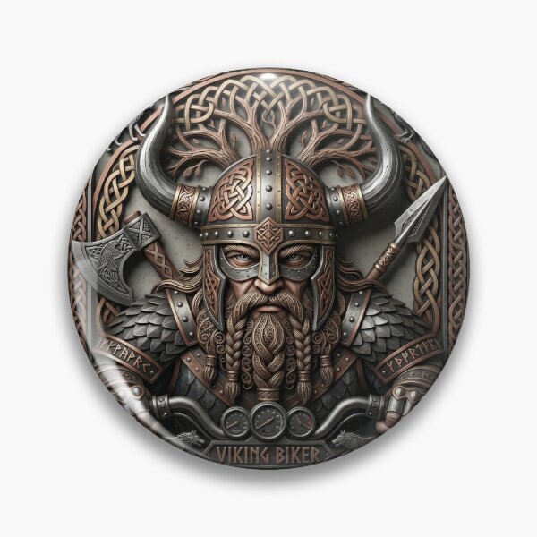 Item preview,  Viking Biker Relief designed and sold by ValhallaFantasy.