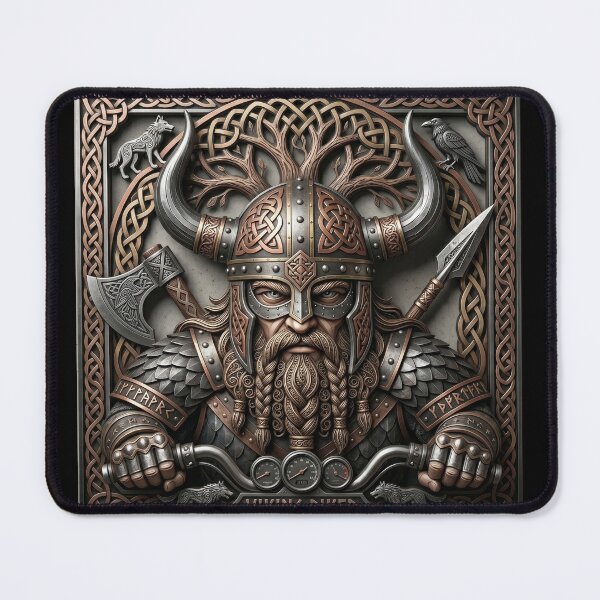 Item preview, Viking Biker Relief designed and sold by ValhallaFantasy.