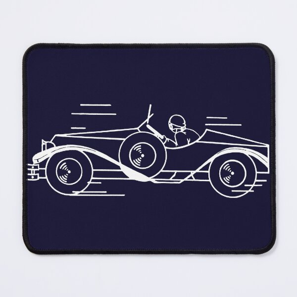 Item preview, Vroom! Classic Art Deco Roadster *Unfilled Lines* T-Shirt designed and sold by HiddenWalnuts.