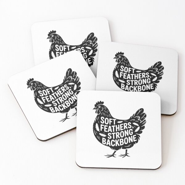 Item preview, Soft Feathers Strong Backbone designed and sold by theartfulaspie.