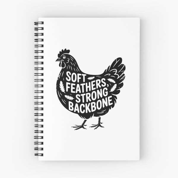 Item preview, Soft Feathers Strong Backbone designed and sold by theartfulaspie.