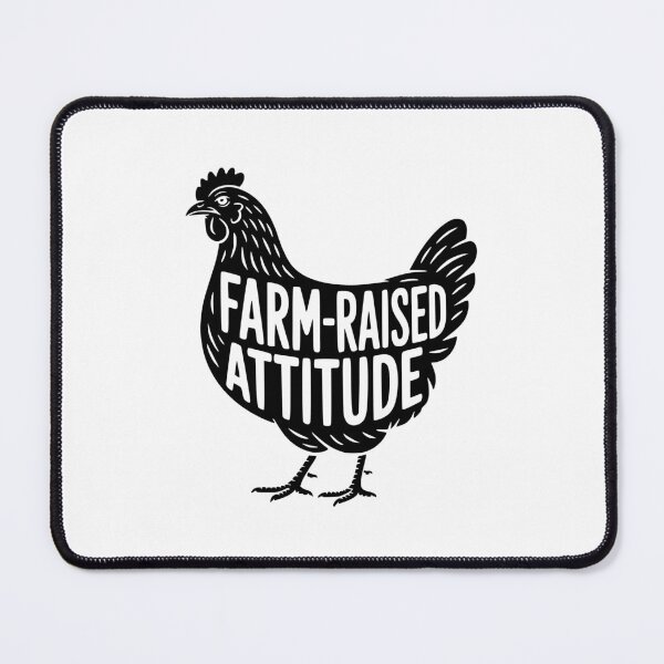 Item preview, Farm Raised Attitude designed and sold by theartfulaspie.