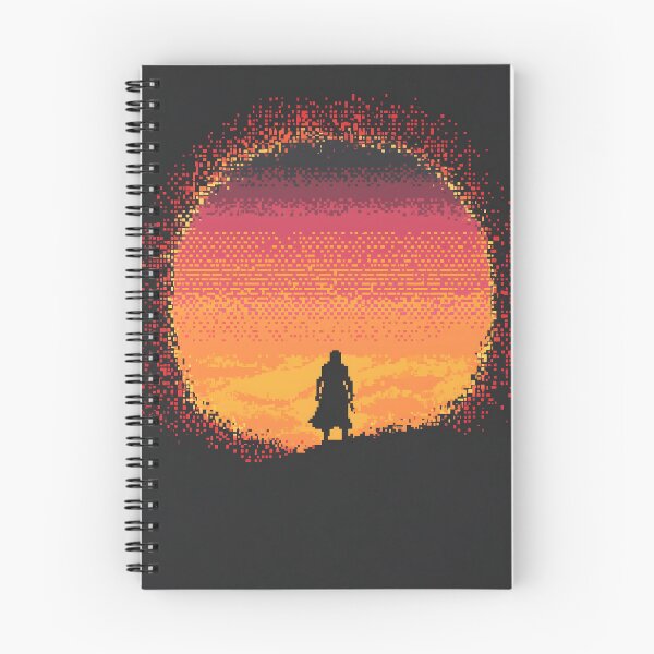 Item preview, Journey's Beginning - Pixel Silhouette designed and sold by ClubVacay.