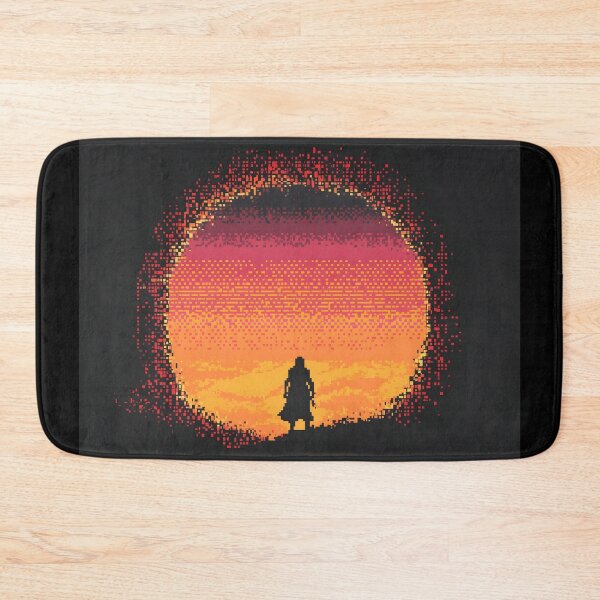Item preview, Journey's Beginning - Pixel Silhouette designed and sold by ClubVacay.