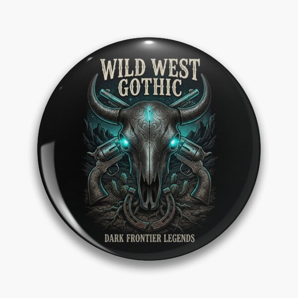 Item preview, ​Wild West Gothic Bull Skull Desert - Super Present designed and sold by Anyshca.