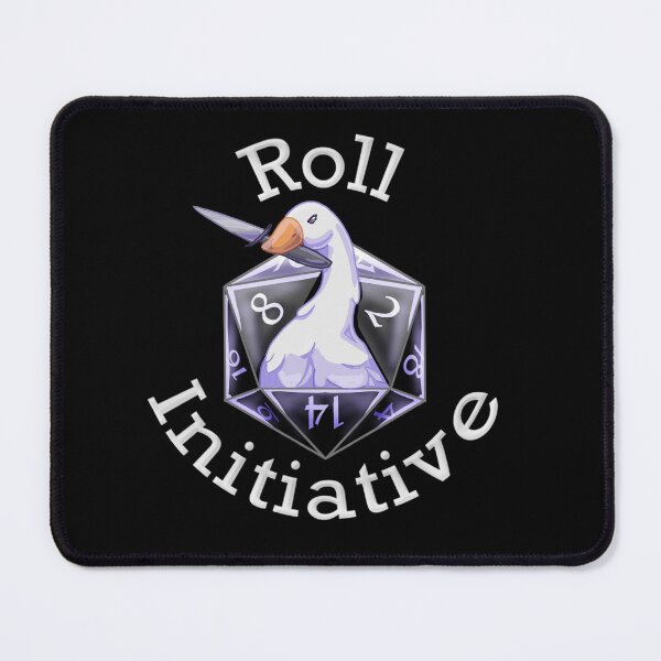 Item preview, Roll Initiative Goose - Black designed and sold by -Solarly-.