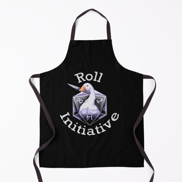 Item preview, Roll Initiative Goose - Black designed and sold by -Solarly-.