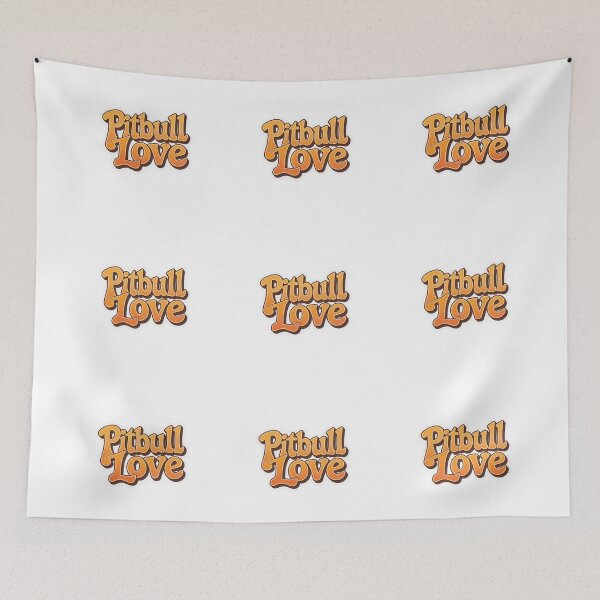 Item preview,  Pitbull Love Large Letters designed and sold by My Pitbull Place.
