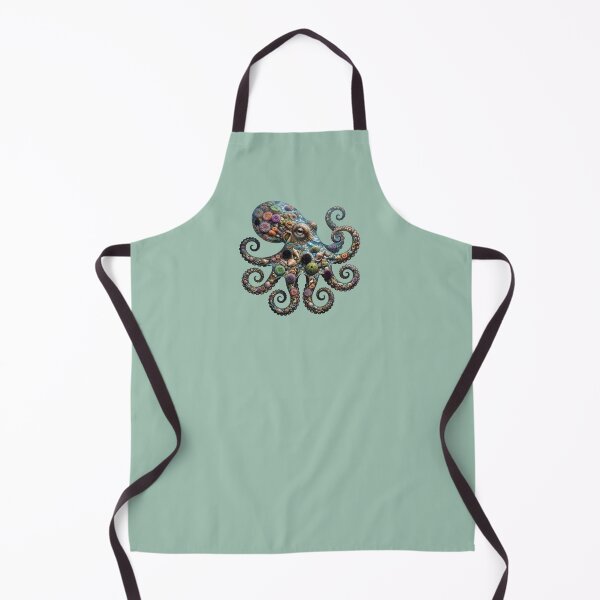 Item preview, Octopus Double Exposure Tide Pool Ocean Nature Design designed and sold by BirdsnStuff.