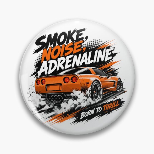 Item preview, Corvette C5 Tribute— Smoke, noise, adrenaline designed and sold by storelibertys.