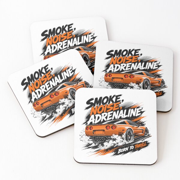 Item preview, Corvette C5 Tribute— Smoke, noise, adrenaline designed and sold by storelibertys.
