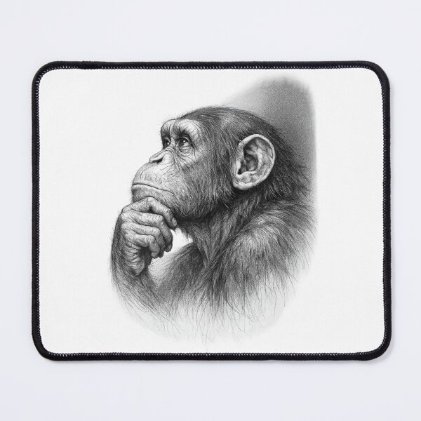 Item preview, Funny Lion Monkey Meme brainrot Rage Bait Monkey Meme designed and sold by faridman.