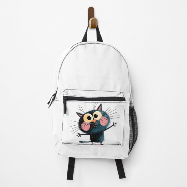 Item preview, Happy Funny Cat designed and sold by Retro Whimsy.