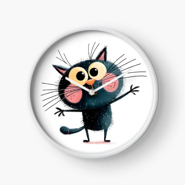 Item preview, Happy Funny Cat designed and sold by Retro Whimsy.