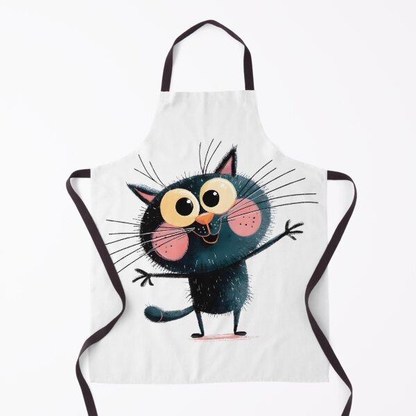 Item preview, Happy Funny Cat designed and sold by Retro Whimsy.