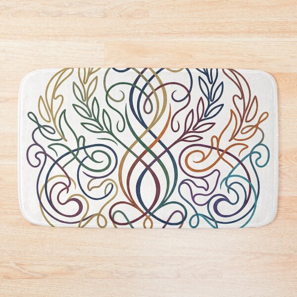 Item preview, Boho Knot Line Art Circular Emblem designed and sold by PixorStudio.