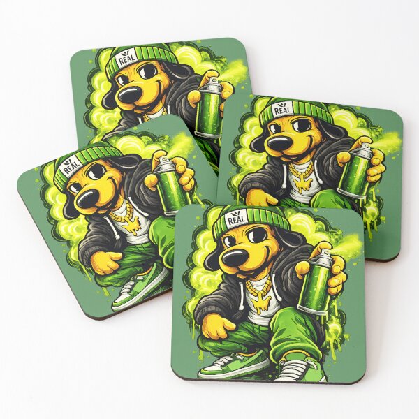 Item preview, Dog Graffiti Streetwear with Urban Style designed and sold by HOPPER420.