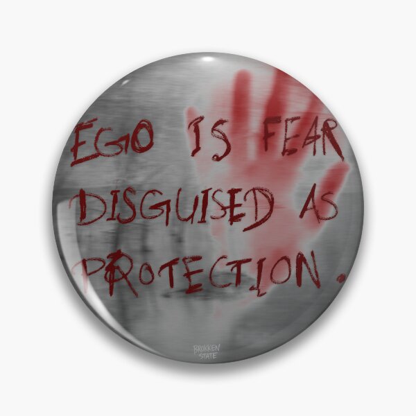 Item preview, Ego Is Fear — Dark Grunge Art Print for Alternative Walls designed and sold by brokken-state.