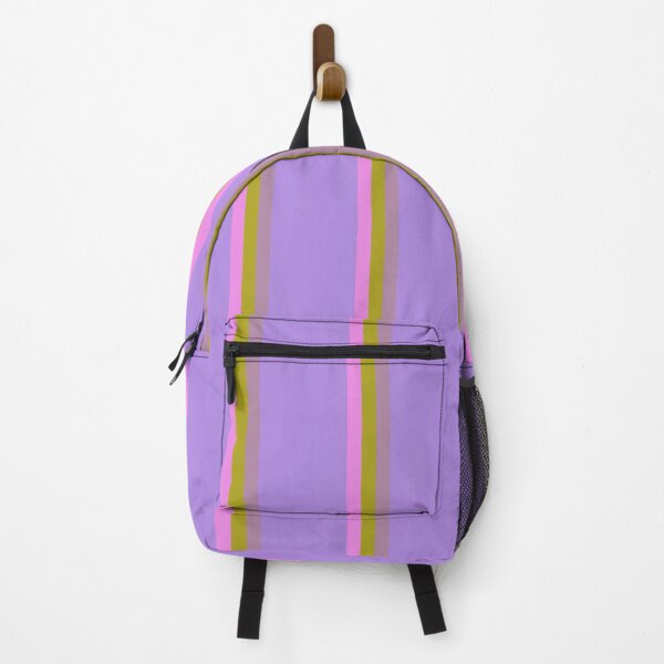 Item preview, Color Block Stripe // Pink Blossom Lilac designed and sold by House of KE Designs.