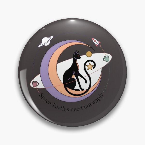 Item preview, ​Celestial Space Cat - Space Turtles Need Not Apply designed and sold by Emamify.