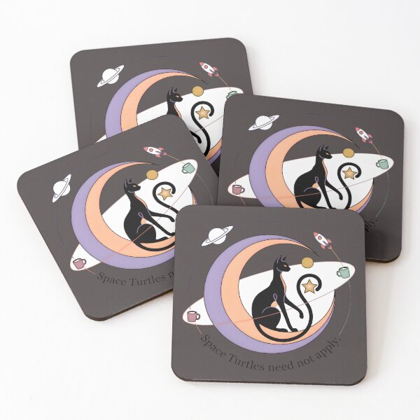 Item preview, ​Celestial Space Cat - Space Turtles Need Not Apply designed and sold by Emamify.