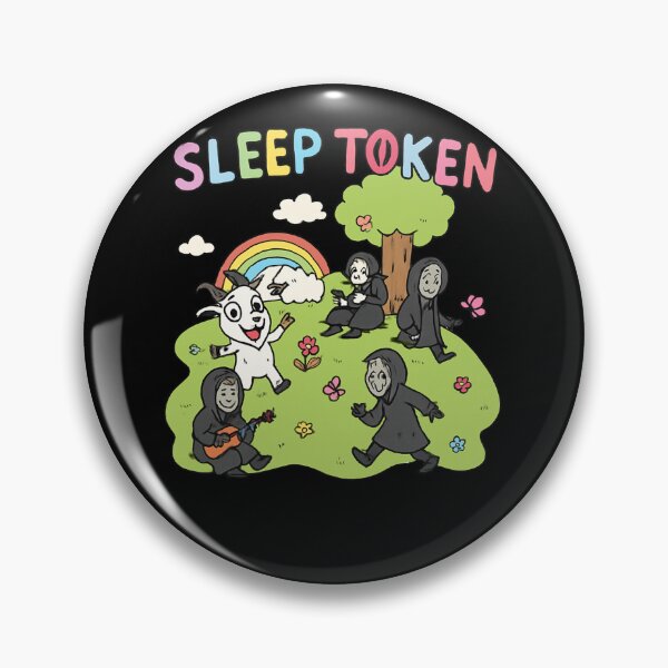Item preview, Sleep Token Cute Reaper Garden Scene designed and sold by SiarheiYur.